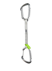 Ekspres wspinaczkowy Climbing Technology Lime Set M-DY 17 cm - silver