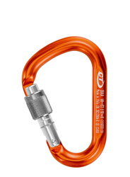 Karabinek Climbing Technology Snappy CF SG (Screw Gate) - orange