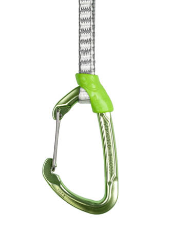 Ekspres wspinaczkowy Climbing Technology Lime Set M-DY 22 cm - green