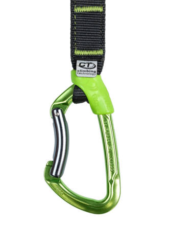 Ekspres wspinaczkowy Climbing Technology Lime Set NY PRO 17 cm - green