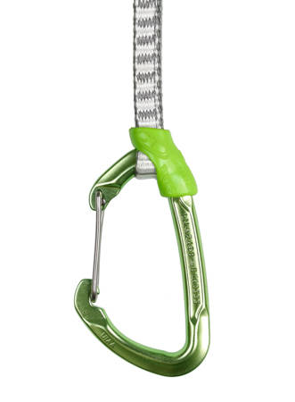 Ekspres wspinaczkowy Climbing Technology Lime Set W-DY 22 cm - green