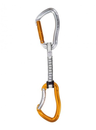 Ekspres wspinaczkowy Climbing Technology Nimble Set Dyneema  - orange/silver 12 cm