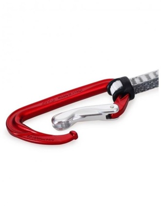 Ekspres wspinaczkowy Climbing Technology  Passion Pro Set Dyneema - 12 cm (red/silver)