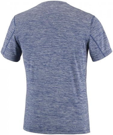 Koszulka męska Columbia Zero Rules Short Sleeve Graphic Shirt - Carbon Heather, Tri Peak