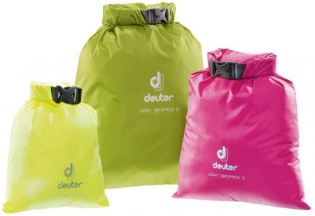 Wodoszczelny worek Deuter Light Drypack 1 - neon