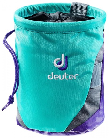 Woreczek na magnezję Deuter Gravity Chalk Bag I M mint-violet