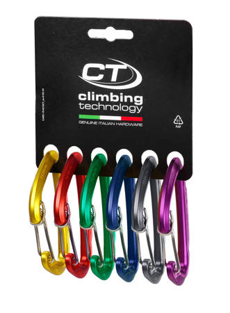 Zestaw karabinków Climbing Technology Berry W 6-Pack