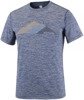 Koszulka męska Columbia Zero Rules Short Sleeve Graphic Shirt - Carbon Heather, Tri Peak